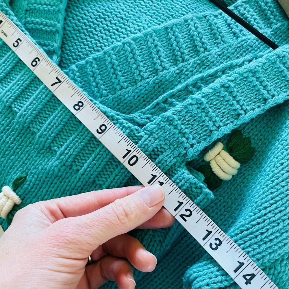 4SIENNA Teal Embroidered Sweater Set - Picture 10 of 12